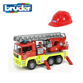 【おまけステッカー同梱】Bruder（ブルーダー） MAN 消防車 （ヘルメット付き） BR01760 【北海道・沖縄及び離島発送不可】