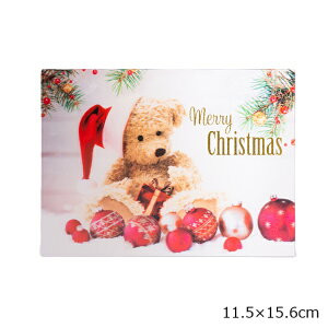 NX}XJ[h xA 3D|XgJ[h PX-4274 ͂ y[։z  c[  Merry Christmas