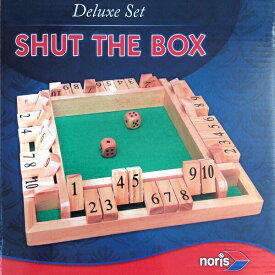 計算ゲーム1-10 シャットザボックス noris ノリス社 SHUT THE BOX Deluxe Set【※北海道・沖縄及び離島は発送不可】