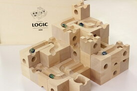 【ラッピング無料】木製 立体迷路 COSAEL LOGIC ロジック / モンテッソーリ 脳トレ ( 知育玩具 藤井 聡太 壮太 そうた 積み木 つみ木 つみき ビー玉転がし 立体パズル ブロック 誕生日 クリスマス プレゼント お祝い ピタゴラスイッチ 脳トレ )