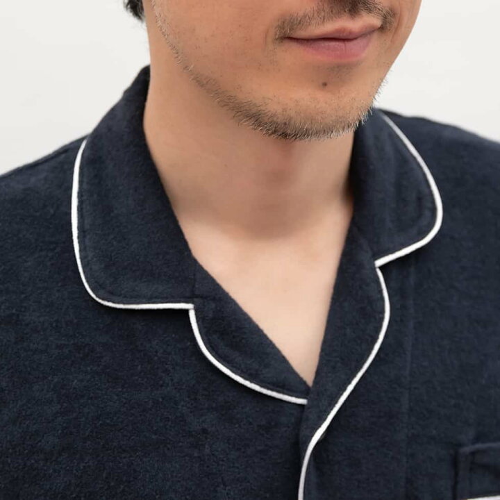 世界の人気ブランド 父 日本製 ごわつきにくい究極の 古希 誕生日 プレゼント おどろきの軽さ パイルパジャマ 父親 お祝い 喜寿 メンズパジャマ 寝間着 前開き 寝巻き 春秋用 伸縮パイル地パジャマ メンズ