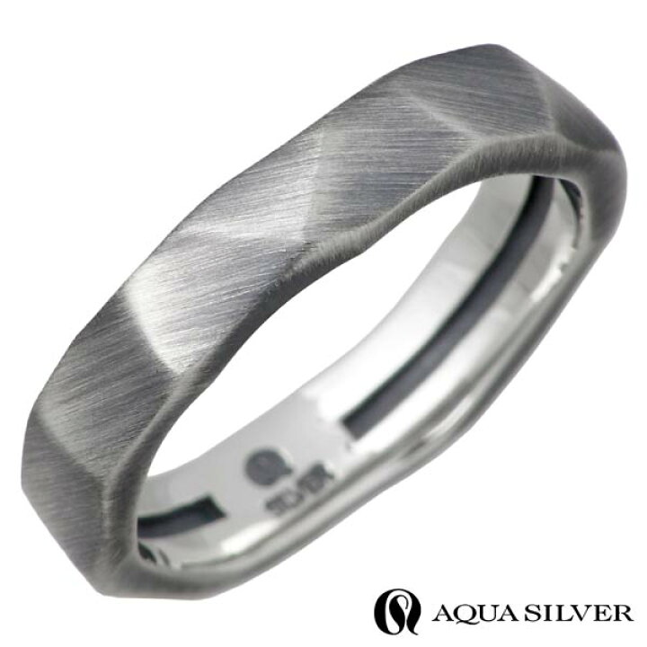 楽天市場】アクアシルバー AQUA SILVER シルバー リング 指輪 