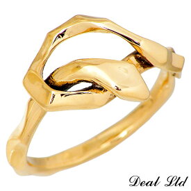 ディールエルティーディー DEAL LTD KNOT SNAKE RING SINGLE K10 ゴールド リング 指輪 アクセサリー 5～23号 メンズ レディース スネーク ディールデザイン DEAL DESIGN 310229K10