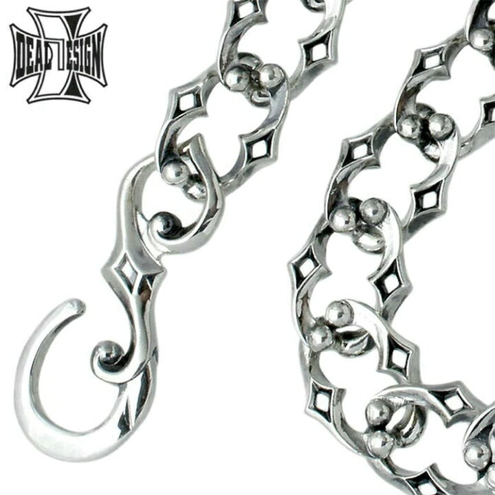 ディールデザイン DEAL DESIGN エフ ソリッド シルバー ウォレットチェーン シルバー925 スターリングシルバー 391608 シルバーアクセサリーBaby・Sies メーカー取り寄せ品 ディールデザイン DEAL DESIGN ソリッドベースウォレットチェーン ブレスレット メンズ シルバー925 391607