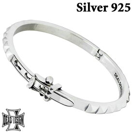 【ポイント2倍！マラソン期間中！】 ディールデザイン DEAL DESIGN シルバー ブレスレット アクセサリー スライド スタッズ メンズ シルバー925 スターリングシルバー 392402