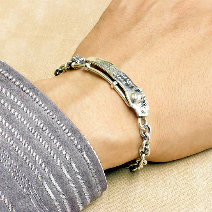 楽天市場 ドクターモンロー Dr Monroe シルバー ブレスレット アクセサリー スカル ドクロ メッセージ シルバー925 スターリングシルバー Br 36 Sv シルバーアクセサリーbaby Sies