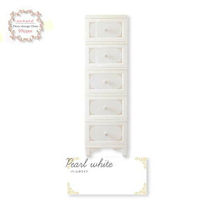 Liloudecoco �h���X�`�F���W�`�F�X�g 5�i �p�[���z���C�g DPC-05-PW �ߗގ��[ �L�r �����f�R�R �P�n ���{�� �P�Ƌ� ������� ���[ ���� �����ւ̔z���s��