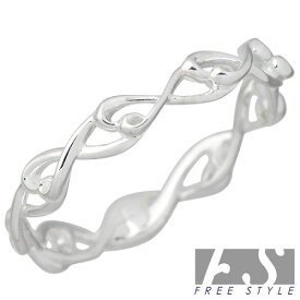 【ポイント2倍！マラソン終了まで】 フリースタイル FREE STYLE ハート デザイン シルバー リング 指輪 アクセサリー 7〜17号 シルバー925 スターリングシルバー FSR-844
