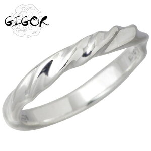 【ポイント5倍!30日限り!】 ジゴロウ GIGOR ロシック シルバー リングS 指輪 アクセサリー 3〜24号 シルバー925 スターリングシルバー NO-258