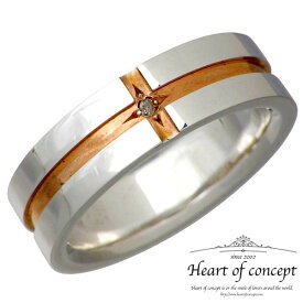 ハートオブコンセプト HEART OF CONCEPT ダイヤモンドクロスデザイン シルバー リング ピンク 指輪 アクセサリー 7～21号 シルバー925 スターリングシルバー HCR-224PK
