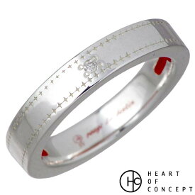 ハートオブコンセプト HEART OF CONCEPT スター ライン シルバー リング 指輪 アクセサリー レディース ダイヤモンド 7～15号 HCR-275DA