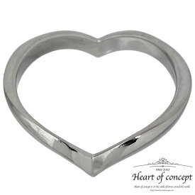 ハートオブコンセプト HEART OF CONCEPT シルバー リング 指輪 アクセサリー エターナルラブ メンズ ハート 12～22号 ブラック HCR-284MBK
