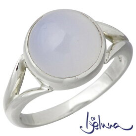 アイジェルナ Ijeluna シルバーリング 10mmブルーカルセドニーリング 指輪 アクセサリー 7～13号 シルバー925 スターリングシルバー IJ-028RS-BLUE