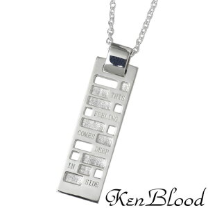 �P���u���b�h KEN BLOOD ���b�Z�[�W �V���o�[ �l�b�N���X �A�N�Z�T���[ �V���o�[925 �X�^�[�����O�V���o�[ KB-KP-146