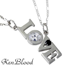 ケンブラッド KEN BLOOD LOVE ペア シルバー ネックレス アクセサリー シルバー925 スターリングシルバー KB-KP-304SV