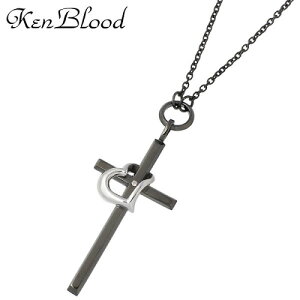 �y�|�C���g2�{�I5/6�܂ŁI�z �P���u���b�h KEN BLOOD �N���X & �n�[�g �V���o�[ �l�b�N���X �A�N�Z�T���[ �_�C�������h �u���b�NX �V���o�[ �V���o�[925 �X�^�[�����O�V���o�[ KB-KP-325BK