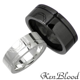 ケンブラッド KEN BLOOD ダイヤモンド シルバー ペア リング 7号～25号 2本セット 指輪 アクセサリー BK DIA シルバー925 スターリングシルバー KB-LZ-50-51-P