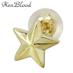 �y�|�C���g2�{�I5/6�܂ŁI�z �P���u���b�h KEN BLOOD �X�^�[ K10 �S�[���h �s�A�X �A�N�Z�T���[ 1���� �Ў��p �� KP-394GD