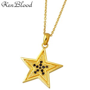 �P���u���b�h KEN BLOOD �X���[�L�[�N�I�[�c �X�^�[ �V���o�[ �l�b�N���X �A�N�Z�T���[ �����Y KP-414
