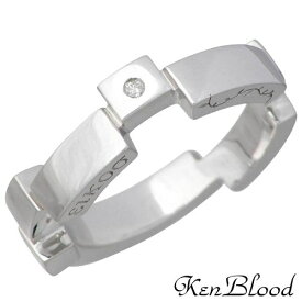 ケンブラッド KEN BLOOD レシプロカル ラブ シルバー リング ダイヤモンド 指輪 アクセサリー 12～23号 シルバー925 スターリングシルバー KR-232SV
