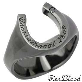 ケンブラッド KEN BLOOD アフェクション シルバー リング ブラック ブラックダイヤモンド ピンキー 指輪 アクセサリー 3～15号 シルバー925 スターリングシルバー KR-244BK
