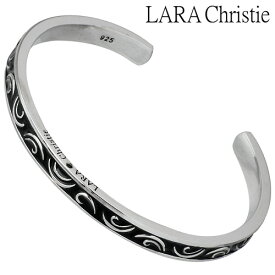 ララクリスティー LARA Christie セイントグラス バングル アクセサリー BLACK Label ブレスレット アクセサリー シルバー925 スターリングシルバー LA-B3036-B