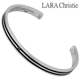 ララクリスティー LARA Christie オリンピア バングル アクセサリー BLACK Label ブレスレット アクセサリー シルバー925 スターリングシルバー LA-B3049-B