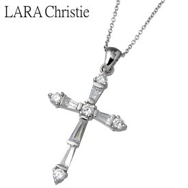 ララクリスティー LARA Christie ホーリー クロス シルバー ネックレス アクセサリー WHITE Label シルバー925 スターリングシルバー LA-P0025-W