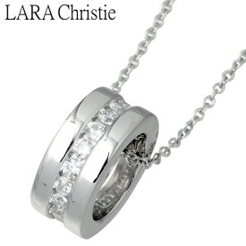 ララクリスティー LARA Christie エタニティ シルバー ネックレス アクセサリー WHITE Label シルバー925 スターリングシルバー LA-P471-W