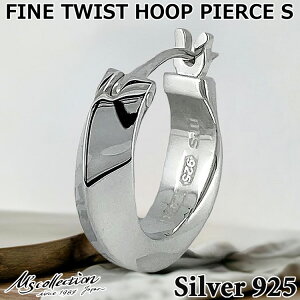 y|Cg5{I}\ԒIz GYRNV M's collection Vo[ t[v sAX Y Ўp FINE TWIST HOOP PIERCE S FE-014