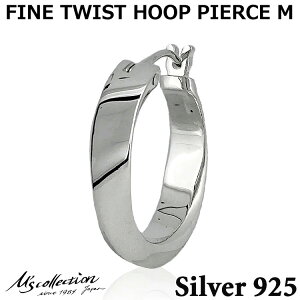 y|Cg5{I 3܂ŁIz GYRNV M's collection Vo[ t[v sAX Y Ўp FINE TWIST HOOP PIERCE M FE-015