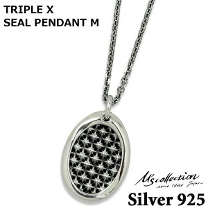 y|Cg5{IyVC[OXӍՁz GYRNV M's collection Vo[ lbNX Y TRIPLE X SEAL PENDANT M XP-171