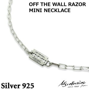 y|Cg5{IyVC[OXӍՁz GYRNV M's collection Vo[ lbNX OFF THE WALL RAZOR MINI NECKLACE XP-196