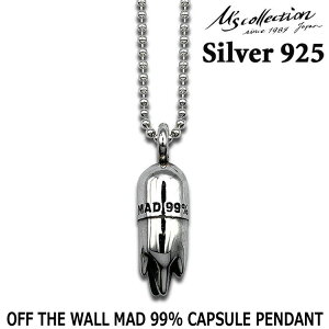 y|Cg5{IyVC[OXӍՁz GYRNV M's collection Vo[ lbNX OFF THE WALL MAD 99% CAPSULE PENDANT XP-213
