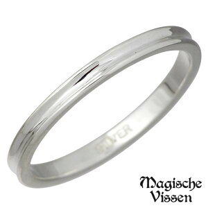 【ポイント5倍!30日限り!】 マジェスフィッセン Magische Vissen 細レール シルバー リング 指輪 アクセサリー 9号 シルバー925 スターリングシルバー OZR-115