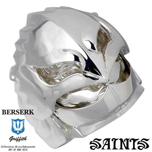 セインツxベルセルク BERSERK×SAINTS グリフィス シルバー リング 指輪 アクセサリー シルバー925 スターリングシルバー  BBS-R-01 | シルバーアクセサリーBaby・Sies