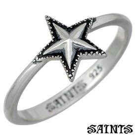 セインツ SAINTS ネイティブスター シルバー リング レディース メンズ 指輪 アクセサリー SSR-703