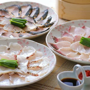 大分 豊後絆屋 九州海鮮たたきセット 真鯛たたき120g かんぱちたたき120g しめ鯖たたき120g 大分県 九州近海産の新鮮な魚を旨味たっぷりのたたきに仕上げてお皿に盛りつけました ご進物 ギフ