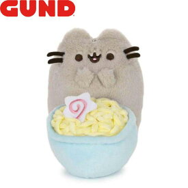 【ポイント5倍！マラソン期間中！】 GUND ガンド ぬいぐるみ プシーン キャット 10周年アニバーサリーDX ラーメン 猫 ネコ キャット Cat 人気 ブランド ギフト 贈り物 プレゼントに 対象年齢：6才以上 6058998
