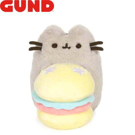 【ポイント5倍！マラソン期間中！】 GUND ガンド ぬいぐるみ プシーン キャット 10周年アニバーサリーDX ハンバーガー 猫 ネコ キャット Cat 人気 ブランド ギフト 贈り物 プレゼントに 対象年齢：6才以上 6059043