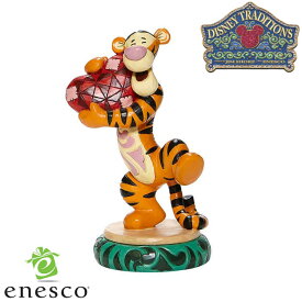【ポイント2倍！マラソン終了まで】 ティガー ホールディングハート ディズニー フィギュア 【Disney Traditions】 置物 インテリア enesco エネスコ コレクション 人気 ブランド ギフト 贈り物 プレゼントに 6008073
