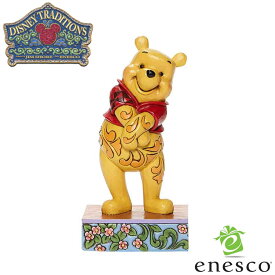 【ポイント2倍！マラソン終了まで】 プーさん スタンディングポーズ ディズニー フィギュア 【Disney Traditions】 置物 インテリア enesco エネスコ コレクション 人気 ブランド ギフト 贈り物 プレゼントに 6008081