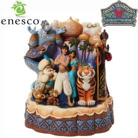 【ポイント2倍！マラソン期間中！】 アラジン ワンダフルプレイス ディズニー フィギュア 【Disney Traditions】 置物 インテリア enesco エネスコ コレクション 人気 ブランド ギフト 贈り物 プレゼントに 6008999