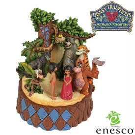 enesco(エネスコ)【Disney Traditions】ワンダフル ジャングル・ブック ディズニー フィギュア コレクション 人気 ブランド ギフト クリスマス 贈り物 プレゼントに最適 6010085