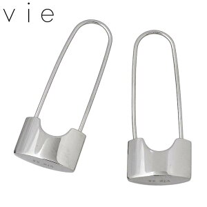 ヴィー vie ステンレス ピアス レディース 安全ピン 2個売り 両耳用 金属アレルギー対応 アレルギーフリー vie-P1310