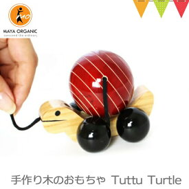 MAYA ORGANIC Tuttu Turtle｜木のおもちゃ T0Y