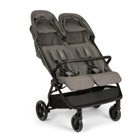 ＼レビュー特典付！／nuna ベビーカー トラベル ダブル｜TRVL dubl 新生児 0ヶ月 4歳 双子 双子用 年子 レインカバー キャリーバッグ付き アームバー マグネットバックル ベビーシート取付可能 トラベルシステム対応 着脱簡単 A型ベビーカー 2人乗り 1年保証 正規品