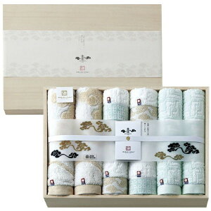 【ポイント3倍】imabari towel 今治タオル 今治謹製 雲母唐長 唐長文様 タオルセット(木箱入)【内祝い 内祝いギフト 返礼 お返し】【結婚内祝い 入学内祝い 新築内祝い 快気祝い】【送料込み