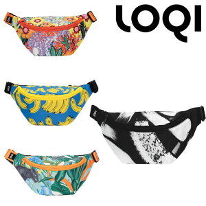 �{�f�B�o�b�O ���[�L�[ LOQI ���K�i Artist Bum Bag �o���o�b�O ���E�ň������LOQI �������H ���|�� ����t���[ �E�G�X�g�|�[�`