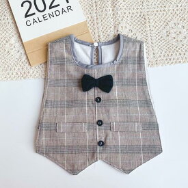 【限定価格数量限定・メール便送料無料】 フォーマル 0歳 赤ちゃん [ チェック柄蝶ネクタイ ] よだれかけ スタイ ビブ 入学式 卒園式 卒業式 結婚式 プレゼント おしゃれ オシャレ かわいい 内祝い お祝い インスタ映え 男の子 ギフト 兄弟 姉妹 NEW　ベビー　お出かけ